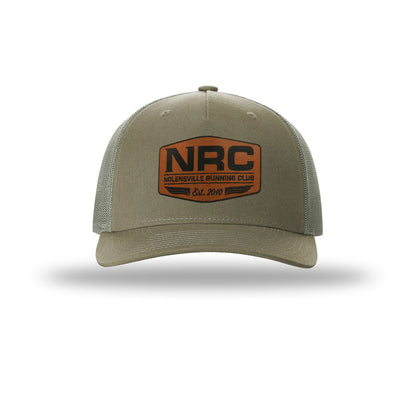 NRC Leather Patch Richardson Five Panel Trucker Hat