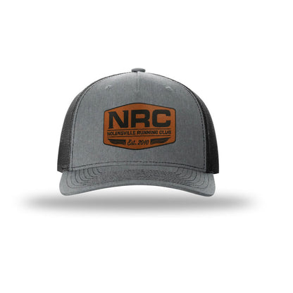 NRC Leather Patch Richardson Five Panel Trucker Hat