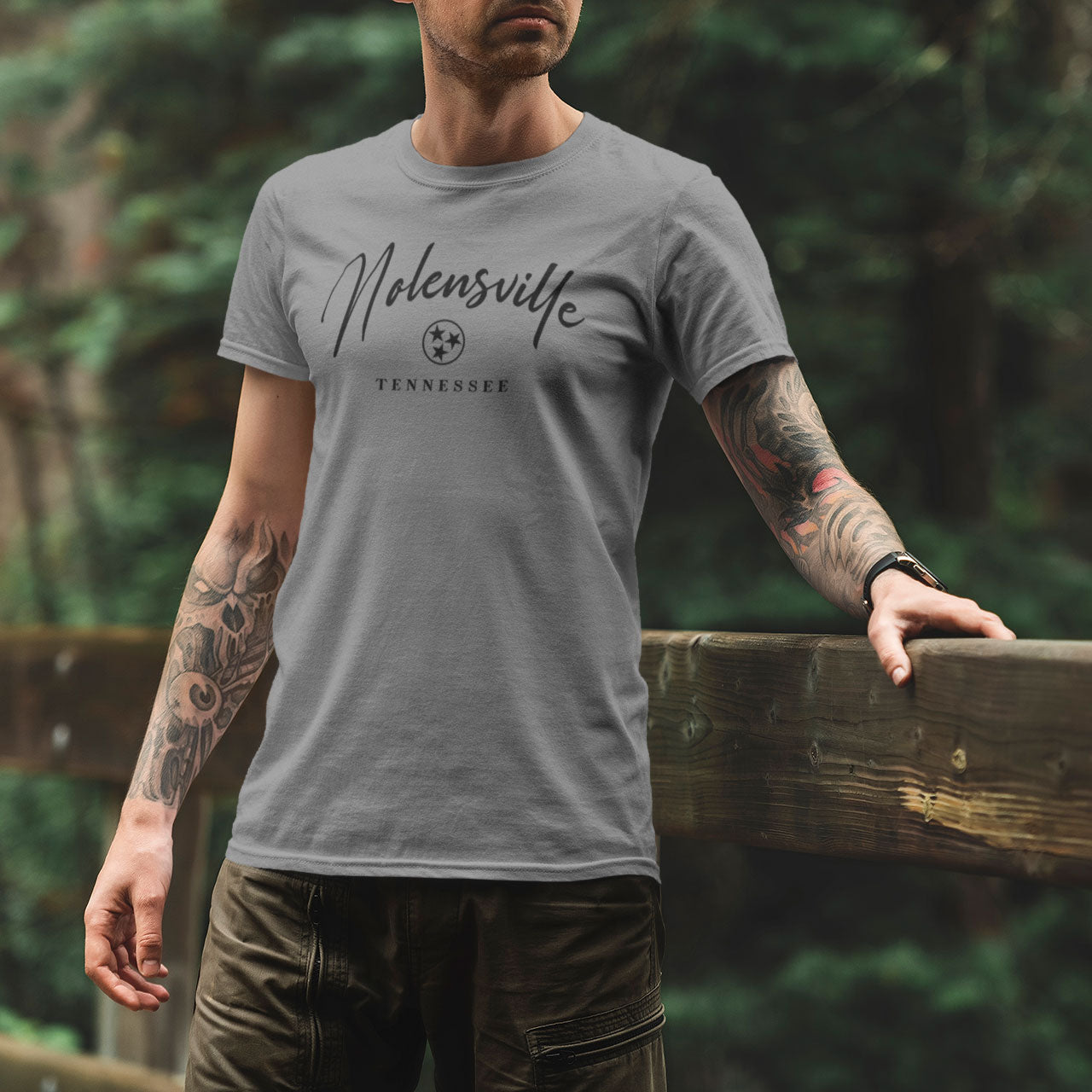 Nolensville TN Unisex (Grey Frost) Tee